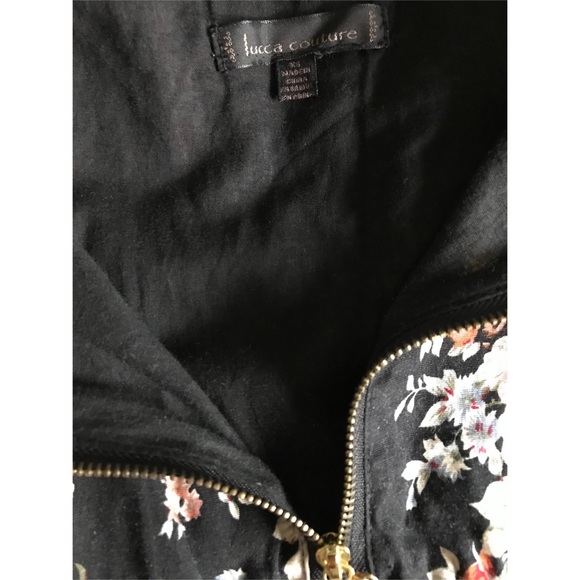 Lucca Couture- Floral Romper - Picture 4 of 5